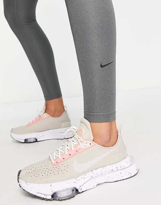 Nike One Training Therma-FIT mid-rise gym leggings in gray Nike One Training Therma-FIT mid-rise gym leggings in gray