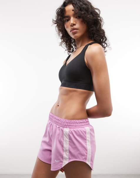 Nike One Training woven shorts in lilac - view 1