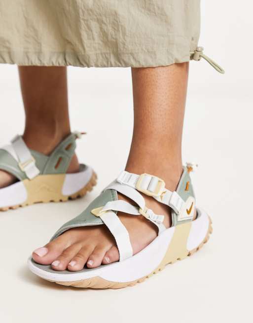 Nike Oneonta sandals in mica green ASOS