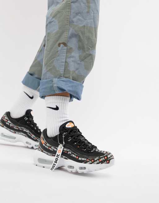 Nike air max 95 shop just do it print