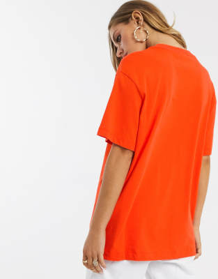 nike orange tee