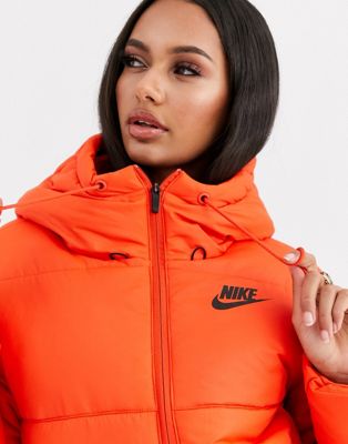 Nike orange padded jacket | ASOS