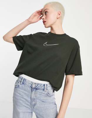 dark green nike t shirt