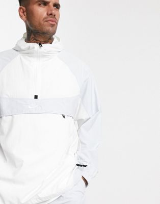 Nike Overhead Logo Track Jacket White 