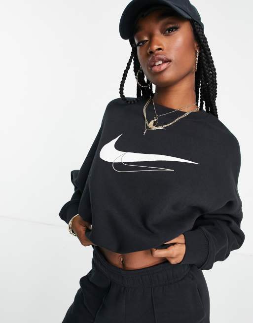 Nike shop cropped sweatshirt