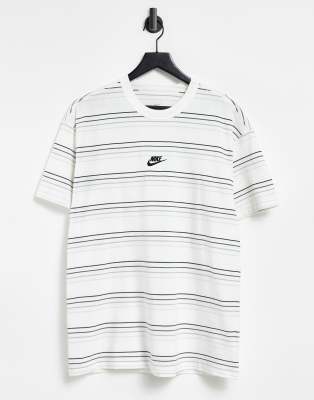 oversized white nike shirt