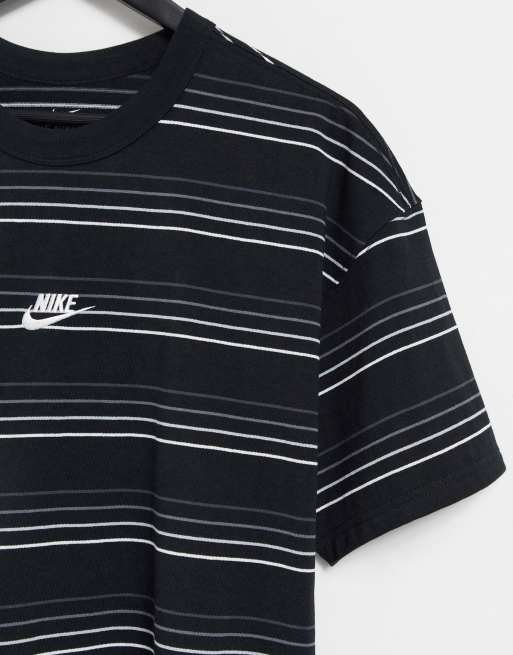 Striped nike cheap t shirt