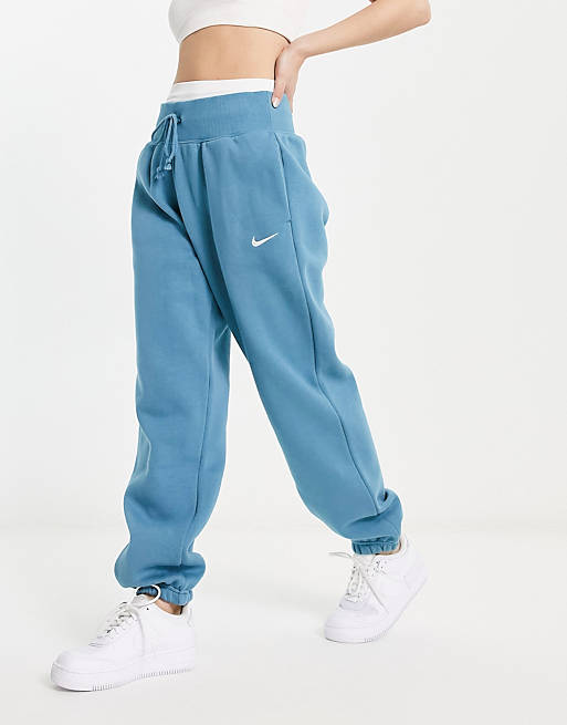 Nike oversized joggers in teal | ASOS