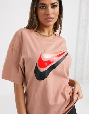 rose gold nike t shirt