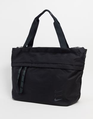 oversized black tote bag