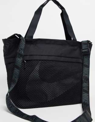 nike black tote bag