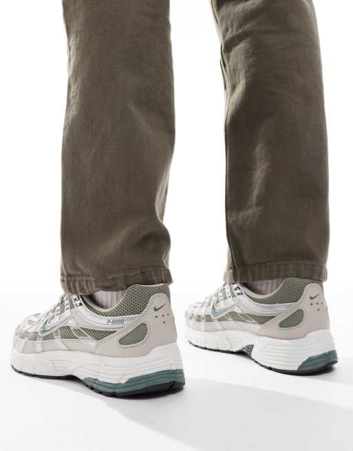 Nike - P-6000 - Baskets - Beige et vert, 5 de 5