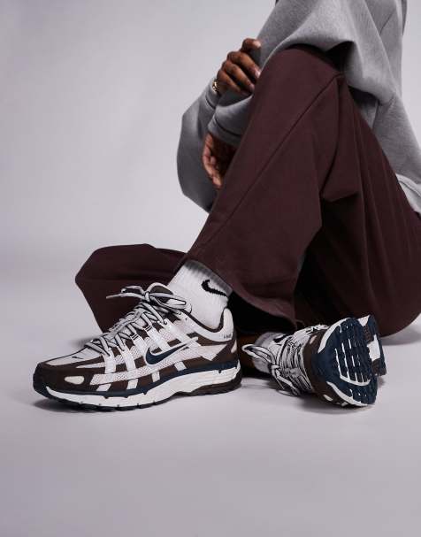 Nike - P-6000 - Baskets - Blanc/bordeaux - view 1