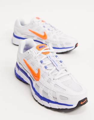nike blanche et orange