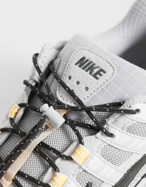 Nike - P-6000 - Baskets de course techniques à lacets - Gris multicolore, 4 de 5