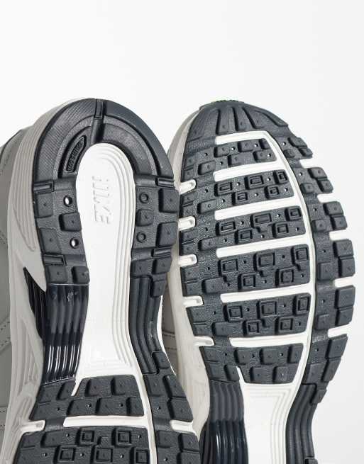 Nike - P-6000 - Baskets - Gris clair/vert fluo, 4 de 5