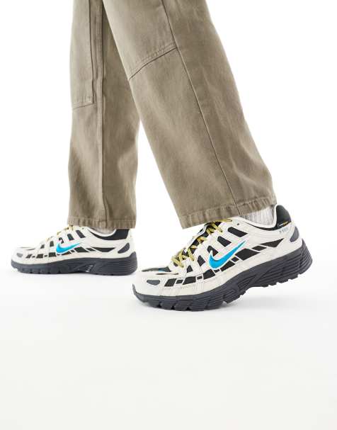 Nike - P-6000 - Baskets - Noir et beige - view 1