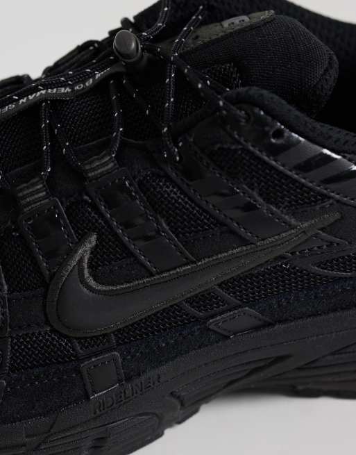 Nike P-6000 baskets Tech à lacets rapides noires, 4 de 5