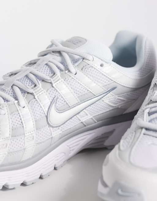 Nike – P-6000 – Biało-srebrne buty sportowe, 5 z 5