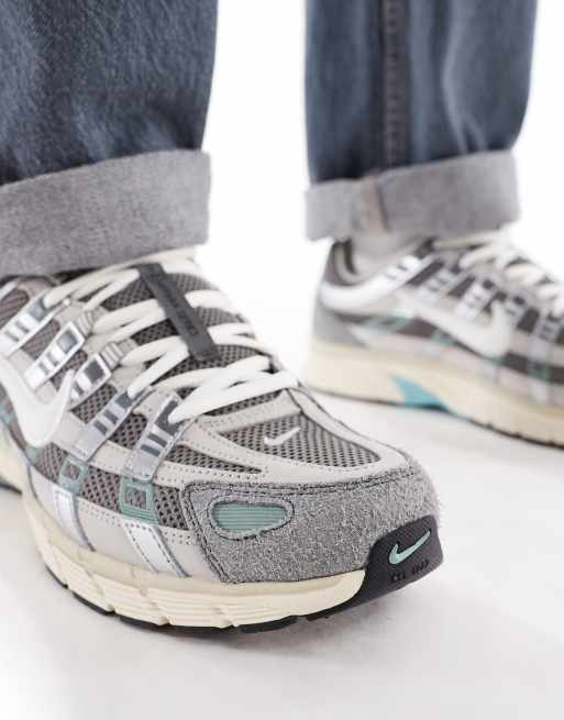 Nike – P-6000 – Grå och naturvita träningsskor i unisex-modell, 4 av 5