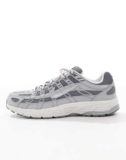 Nike – P-6000 – Grå och naturvita träningsskor - view 1