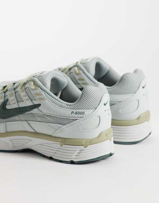 Nike P-6000 Premium Sneaker in Hellgrau und Grün, 5 von 5