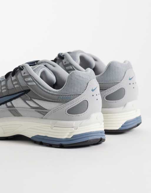 Nike P-6000 Premium trainers in light grey and off white, 4 of 5