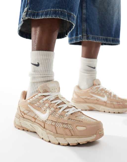  Nike P-6000 PRM trainers in tan