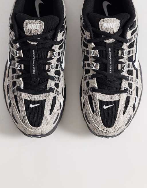 Nike P-6000 SE sneakers in black croc print | ASOS