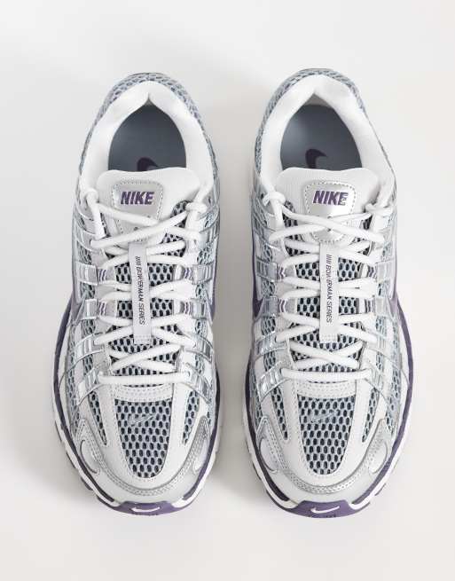 Nike – P-6000 – Sneaker in Grau und Metallic, 3 von 5