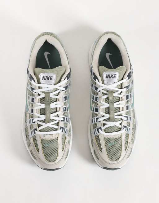 Nike P-6000 Sneaker in Hellbraun und Grün, 3 von 5