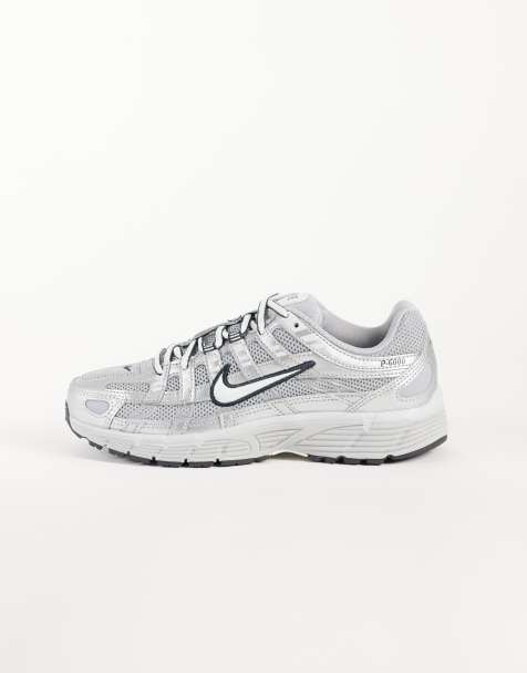 Nike P-6000 sneakers i grått och metallic silver - view 1