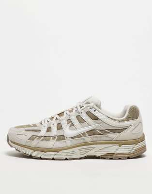 Nike P-6000 Sneakers In Beige And Khaki-neutral