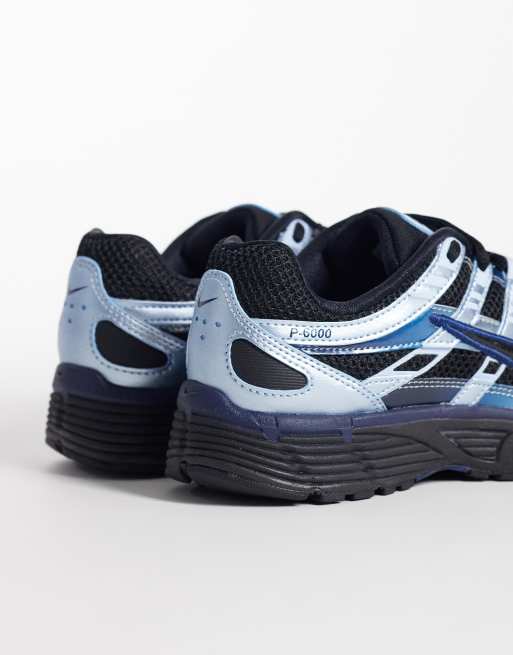 Nike P-6000 sneakers in black and blue , 2 of 5