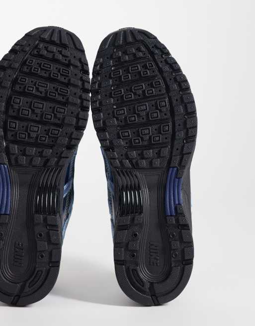 Nike P-6000 sneakers in black and blue , 4 of 5