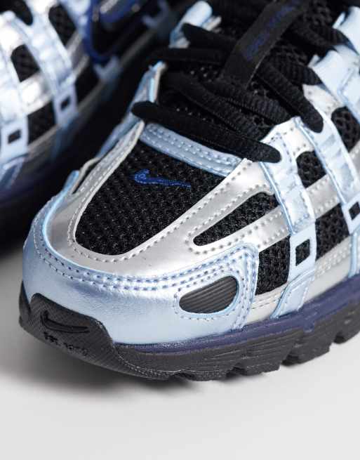 Nike P-6000 sneakers in black and blue , 5 of 5