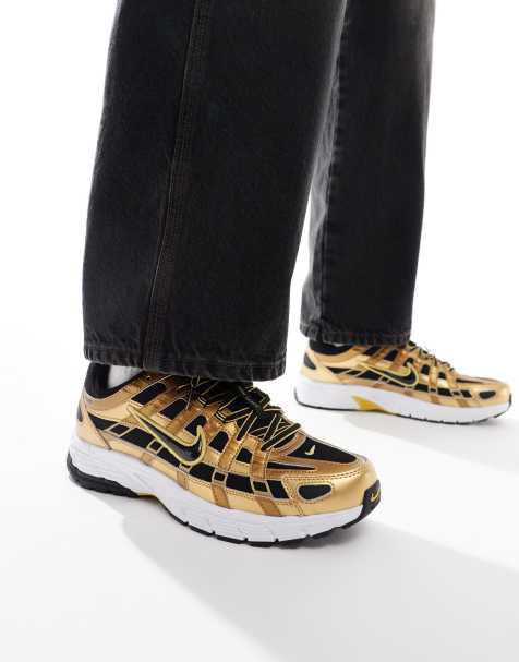 Nike P-6000 sneakers in black and gold - view 1