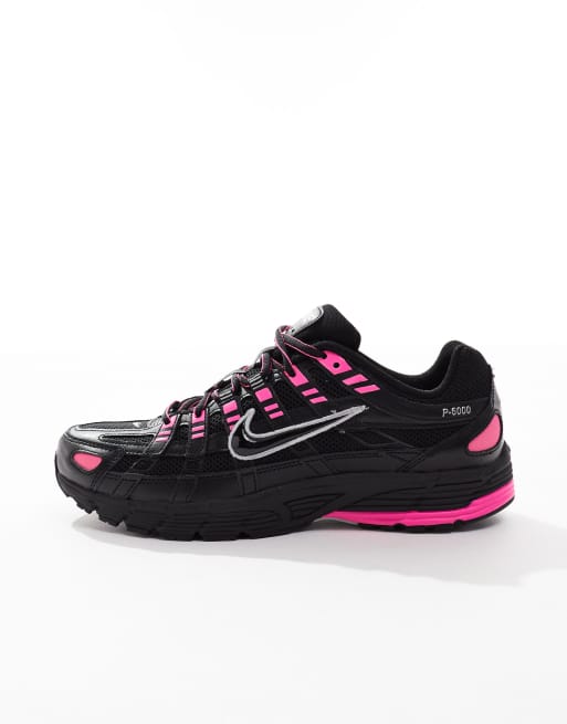 Nike P-6000 sneakers in black and pink