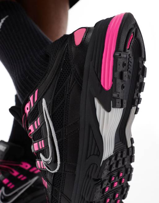 Nike P-6000 sneakers in black and pink
