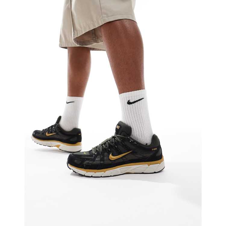 Nike P-6000 sneakers in black & brown | ASOS