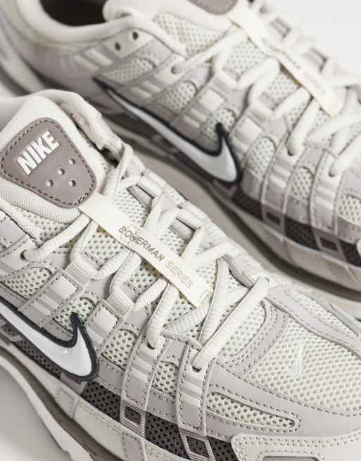 Nike P-6000 sneakers in gray and off white, 4 of 5