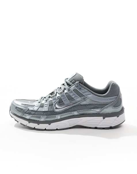 Nike P-6000 sneakers in gray and silver - view 2
