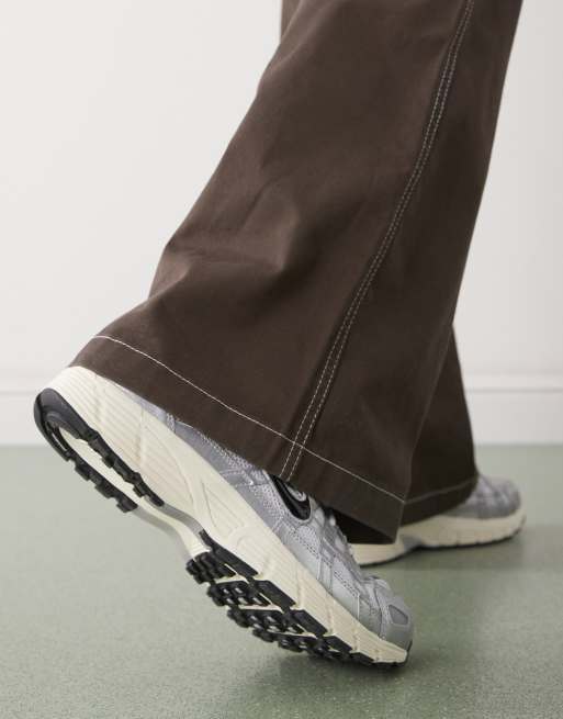 Nike P-6000 sneakers in gray and silver