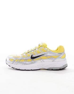 Nike P-6000 sneakers in gray and yellow