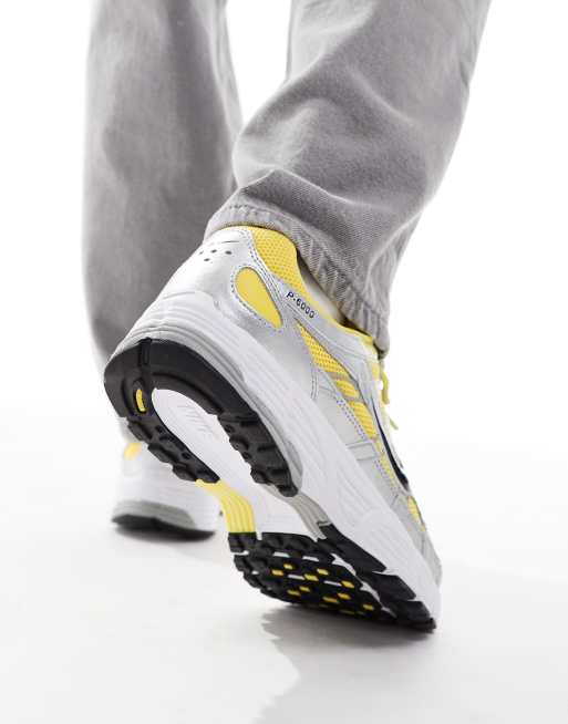 Nike P-6000 sneakers in gray and yellow