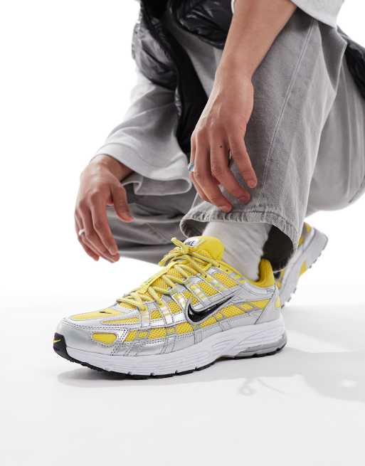 Nike P-6000 sneakers in gray and yellow