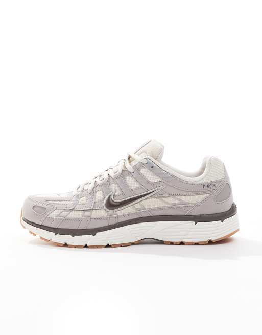 Nike P-6000 sneakers in gray & stone, 3 of 5