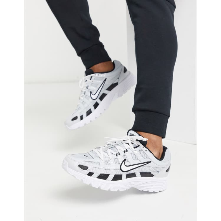 Nike P-6000 sneakers gray, white and black | ASOS