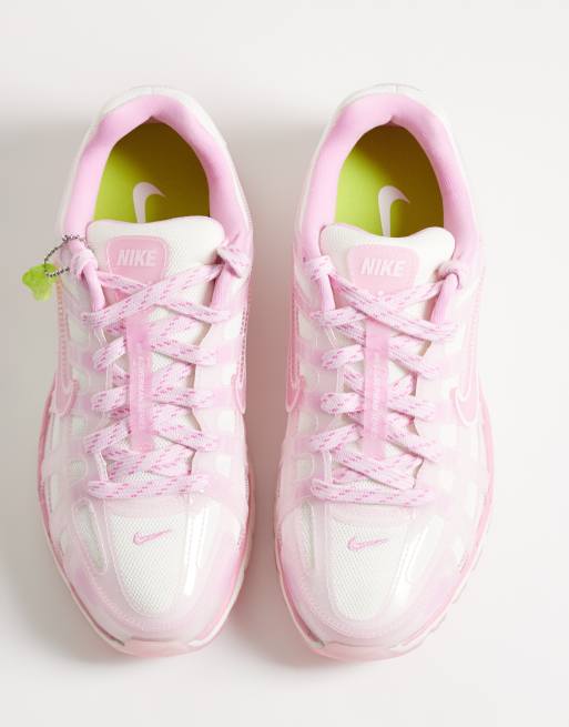Nike P-6000 sneakers in green and pink, 2 of 5