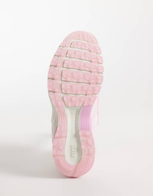 Nike P-6000 sneakers in green and pink, 4 of 5